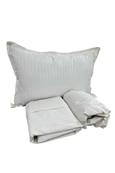 Hayal çeyiz Single Satin Duvet Cover Set with Elastic Fitted Sheet and Hidden...