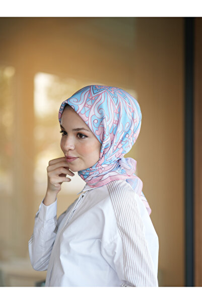 MOONORO Soft Scarf Tesutur Lavanda Cotton Scarf