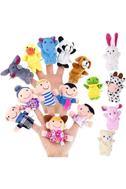 Generic 16 Piece Finger Puppets Set