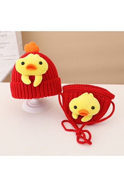 Pure Boutique Red hat and bag set - Puisor