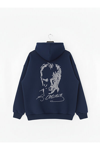 Mayer Butik Unisex Men/Women Mustafa Kemal Atatürk Signed Stone B Printed Cot...