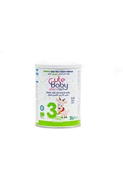 Cute Baby Organic Goat Milk (3) Milk Formula 400 G