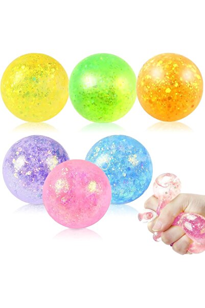 Generic 6 Pieces of Sensory Stress Balls from Nalakal