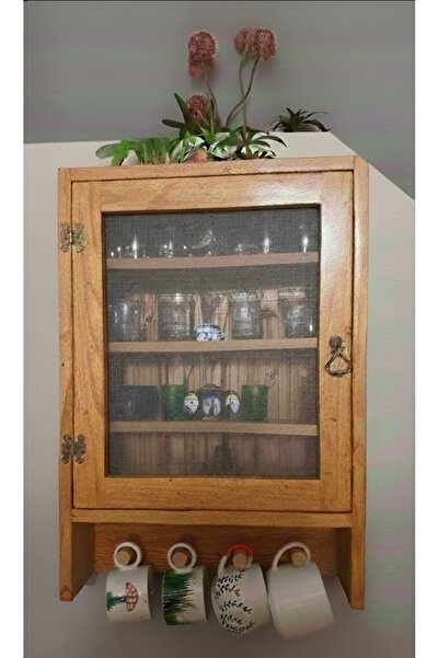 Dabanlıoğlu Mobilya Doğal Ahşap Çam Ağacı Retro Telli Terek - Kahve Köşesi & ...