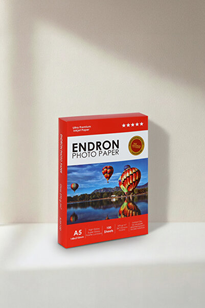 Endron photopaper 15x21 cm (A5) Parlak Fotoğraf Kağıdı 270 Gr - 100 Adet -