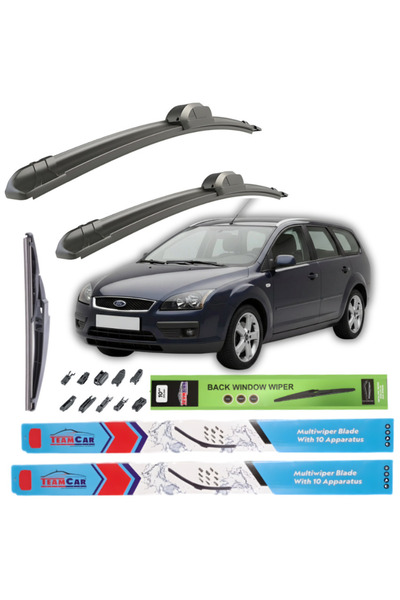 TEAMCAR Ford Focus II Turnier (2004–2008) Stergatoare TeamCar® – Set complet