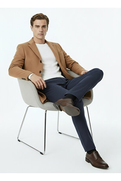 ALTINYILDIZ CLASSICS Camel Erkek Palto ACE005261084_CML