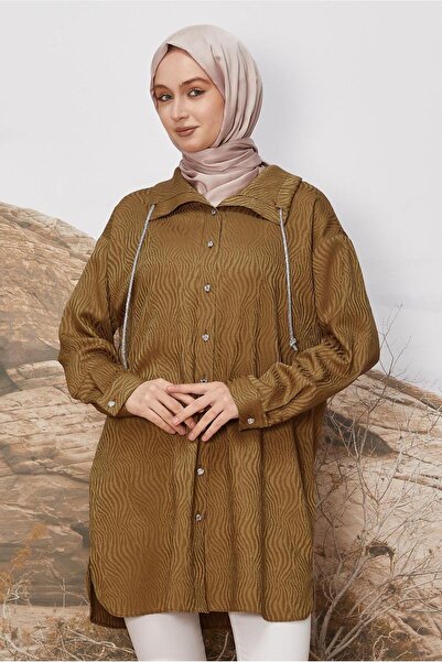 Alvina Saten Jacquard Tunic 46246