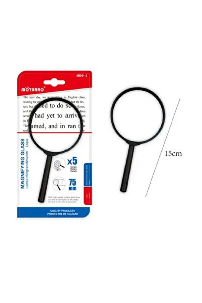 MOTARRO Magnifying Glass MI001-3, Handheld Magnifier with High Definition Gla...