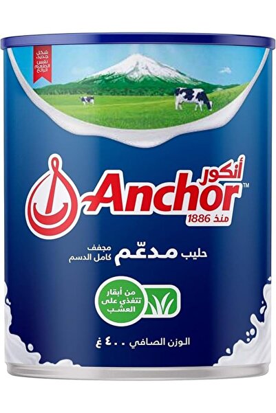 Anchor Fortified Full Cream Milk Powder From Grass Fed Cows, 400 g (Tin)