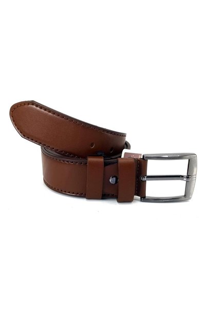 nehironline Saraç 1107 23K 4.5 cm Men's Jeans Belt Walnut