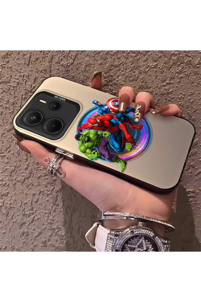 Hontinga حافظة رقيقة وصلبة متوافقة مع كاميرا Redmi Note 14 4G مع نمط Hero