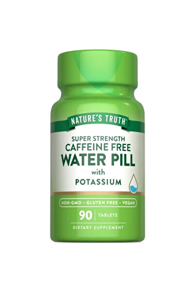 Nature's Truth أقراص مدرة للبول فائقة القوة مع البوتاسيوم | 90 قرصًا | خالية ...