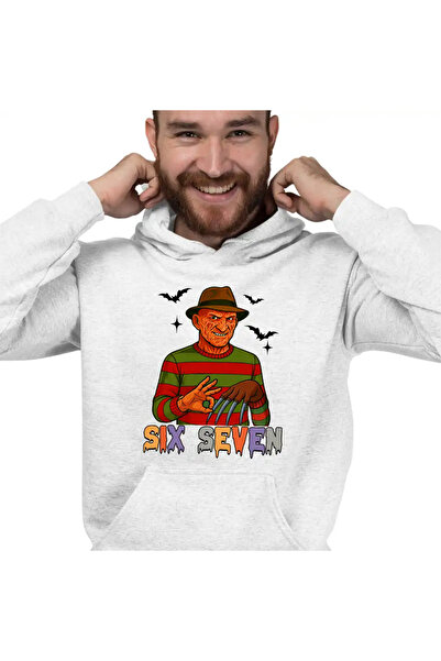 OEM Men's Hoodie Six Seven Freddy Krueger 67 Halloween