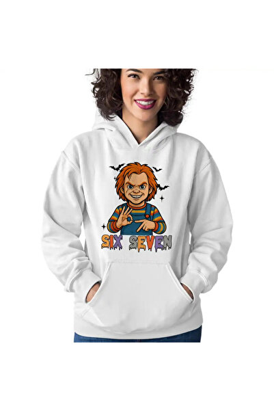 OEM Women's Hoodie Six Seven Horror Chucky 67 Halloween