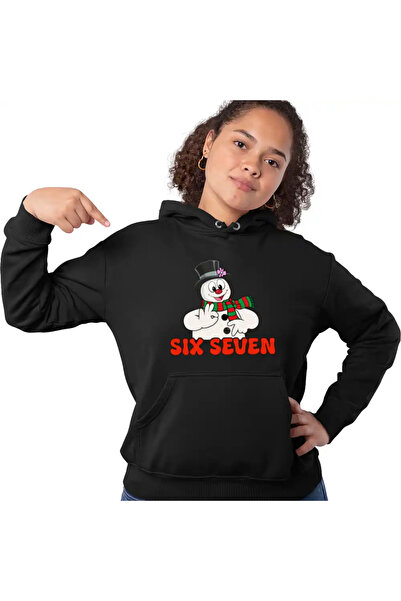 OEM Women's Sweatshirt Six Seven Snowman Christmas 67