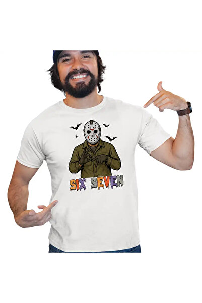 OEM Men's T-Shirt Six Seven Jason Voorhees 67 Halloween