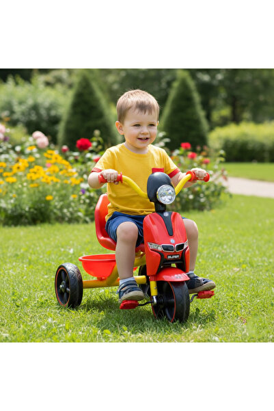 Kiko CHILDREN TRICYCLE WITH LIGHTS AND MUSIC - RED