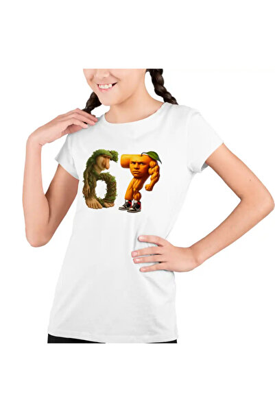 OEM Tricou Copii Fete Six Seven Brainrot Orange Italian Meme Fitness