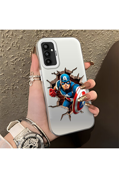 Hontinga حافظة سيليكون رفيعة مقاومة للصدمات متوافقة مع سامسونج جالاكسي M23/M13