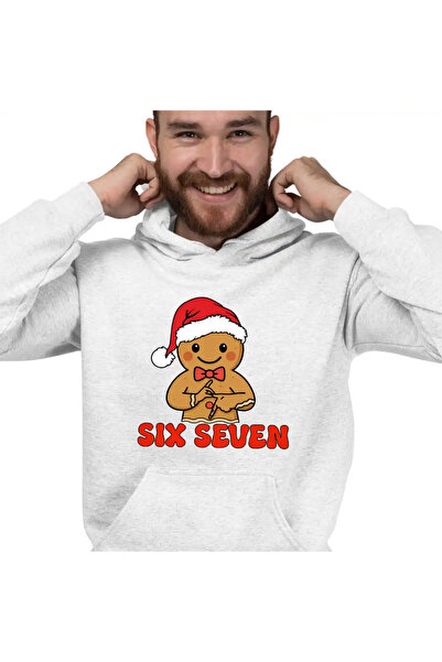OEM Men's Sweatshirt Six Seven Gingerbread Man Christmas
