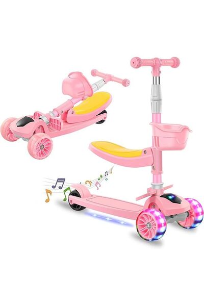 Beauenty 2 in 1 Scooters for Kids