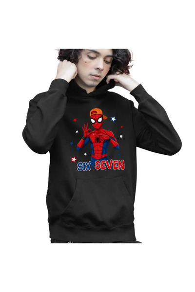 OEM Hanorac Copii Baieti Six Seven Spiderman 67 Marvel Superhero