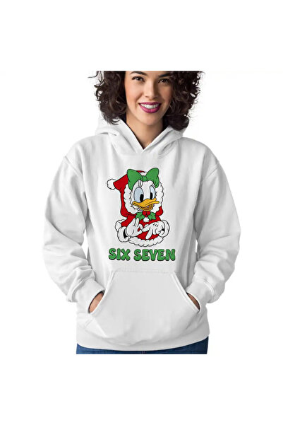 OEM Women's Hoodie Six Seven Daisy Christmas Donald Duck Mickey Mouse