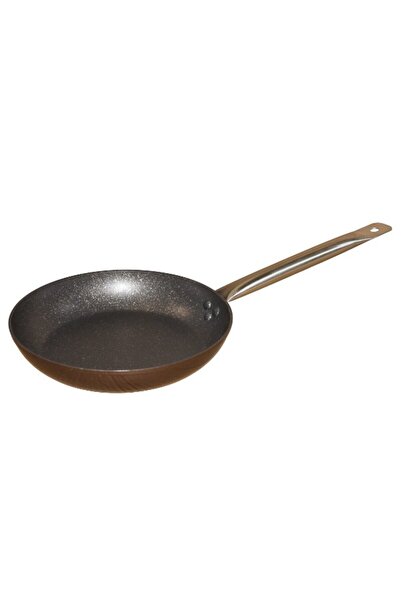 WDA Non-Stick Frying Pan with Stainless Steel Handle – Durable Marble Coated ...