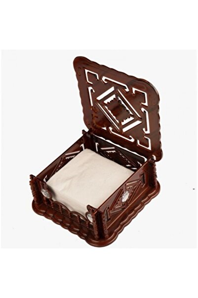 DAMMERUN Θήκη χαρτοπετσετών με σκληρό πλαστικό καπάκι, διακοσμημένο με σχέδια...