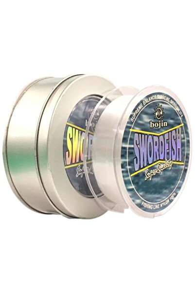 DFT خيط صيد ديسكفري بوجين سوردفيش 0.30 في علبة معدنية 150 متر شفاف