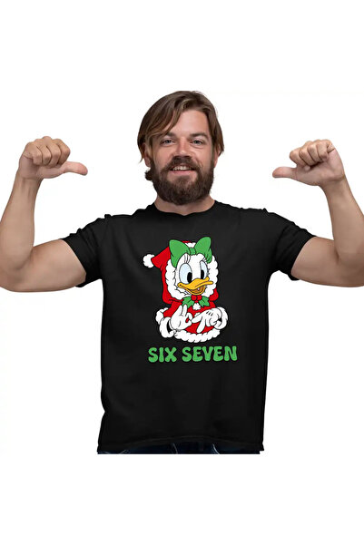 OEM Men's T-shirt Six Seven Daisy Christmas Donald Duck Mickey Mouse