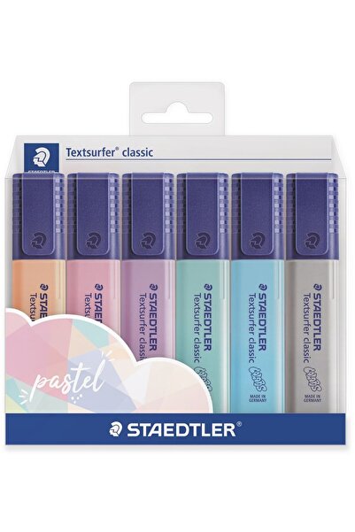 Staedtler Textmarker Textsurfer Classic Pastel 364 C 6 pcs/set