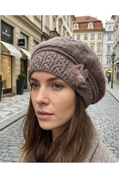 LAGRANZE Angora Painter Women's Beret