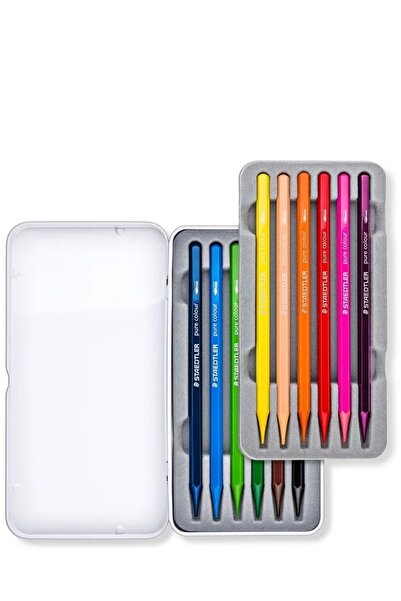 Staedtler Creioane colorate acuarela Design Journey Pure Colour, cutie metal,...