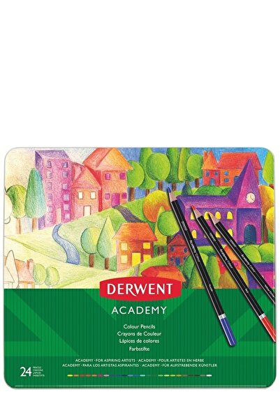Derwent Set of 24 Academy colored pencils