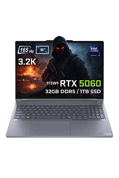 LENOVO ThinkBook 16p G6 IAX Ultra 9-275HX 32GB DDR5 1TB SSD RTX 5060 8GB 165H...