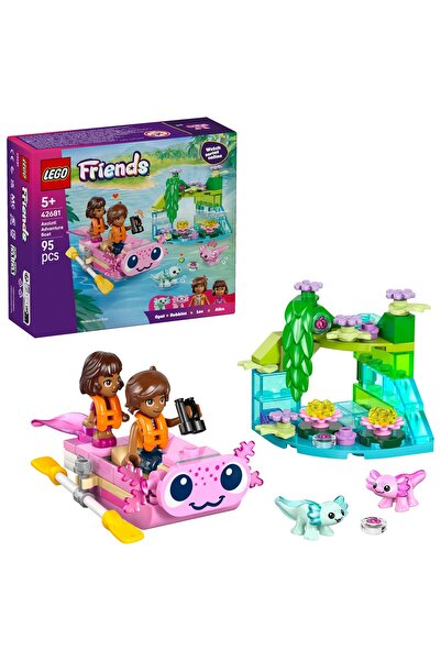 LEGO Barca de aventură Axolotl Friends 42681