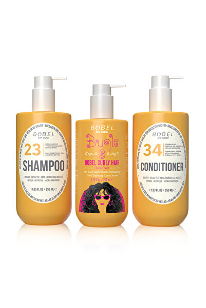 Bobel Onarıcı, Besleyici, Nemlendirici Ve Bukle Belirginleştirici 3'Lü Bakım ...