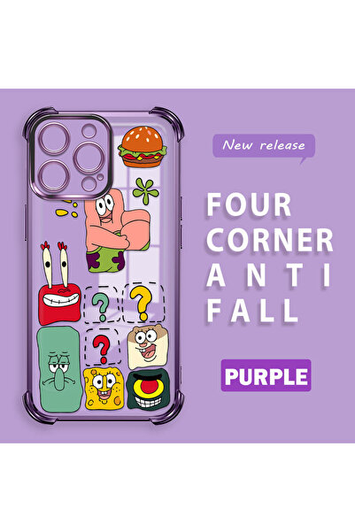 ucuc حافظة حماية من السيليكون الشفاف المتوافقة مع هاتف iPhone 14 Pro Max، سبو...