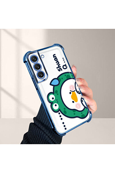 ucuc حافظة حماية من السيليكون الشفاف المتوافقة مع هاتف سامسونج جالاكسي S22، ك...