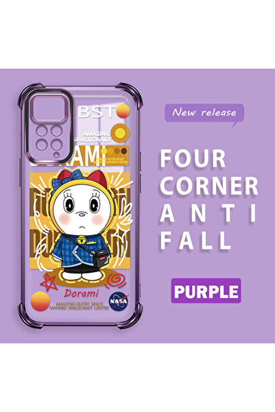 ucuc حافظة حماية من السيليكون الشفاف المتوافقة مع هاتف Redmi Note 11 Pro 4G م...