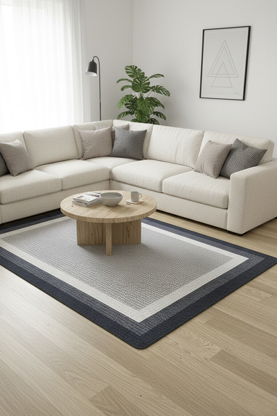 Chilai Home Onne Dekoratif Halı, Yıkanabilir, Kaymaz Tabanlı Djth