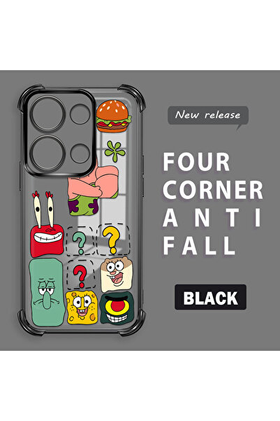 ucuc حافظة حماية شفافة متوافقة مع هاتف ريدمي نوت 13 برو 4G من السيليكون بتصمي...