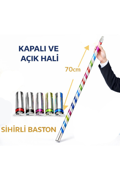 BilfolD Sihir Oyunu Sihirli Çubuk Sihirli Değnek 75 cm