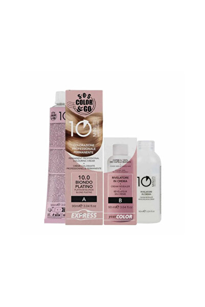 PETTENTO SOS Color&Go 10 Minute Duo Set – Platinum Blonde