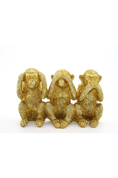 Epilons Poliester 3 maimuțe - Nu am văzut Nu am auzit Nu știu