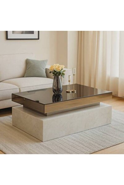 LAMST Marble Alternative Coffee Table
