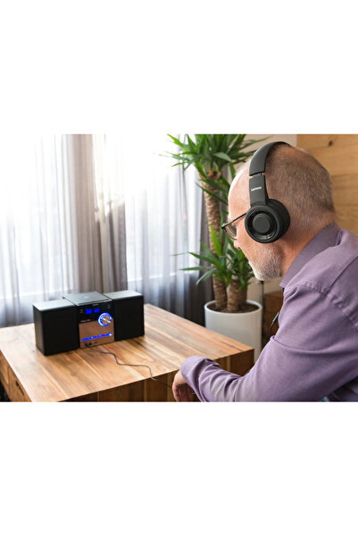 Lenco MC-150BK Siyah FM, DAB+, CD, Bluetooth ve USB Oynatıcı Özellikli Ses Si...