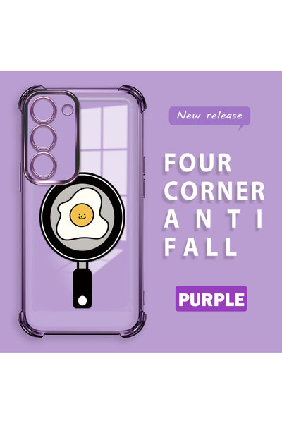 ucuc حافظة حماية من السيليكون الشفاف المتوافقة مع هاتف سامسونج جالاكسي S23 بن...